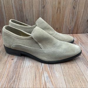 Free People Suede Brady Slip On Loafers EU 36
